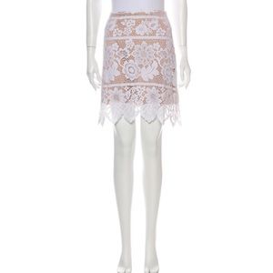 🍋For Love and Lemons lace skirt
